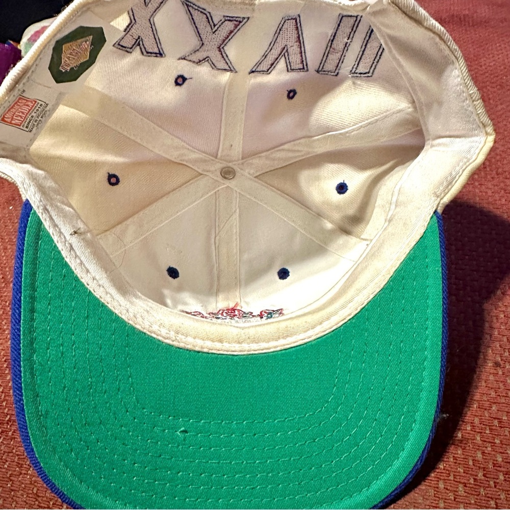 VTG 1993 Super Bowl 27 Buffalo Bills Vs Dallas Cowboys Rose Bowl Snapback NWOT - Picture 5 of 7